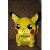 Officiële Pokemon knuffel Pikachu +/- 31cm Banpresto ufo catcher shiny
